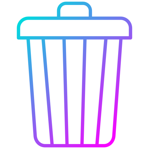 ゴミ箱 Generic Gradient icon