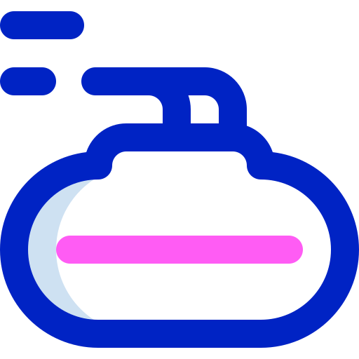 curling Super Basic Orbit Color Icône
