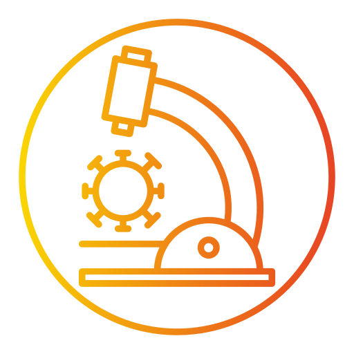 Microscope Generic Gradient icon