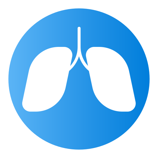 肺癌 Generic Flat Gradient icon