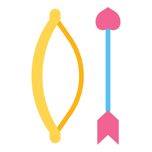 キューピッドの矢 Generic Flat icon
