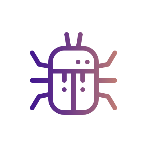 Bug Generic Gradient icon