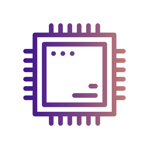 Processor Generic Gradient icon