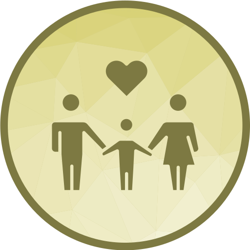 위탁 가족 Generic Circular icon