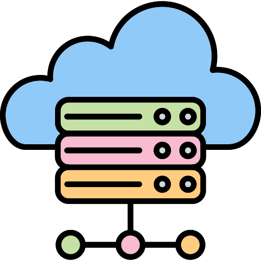 hosting w chmurze Generic Outline Color ikona