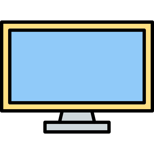 Lcd Generic Outline Color icon