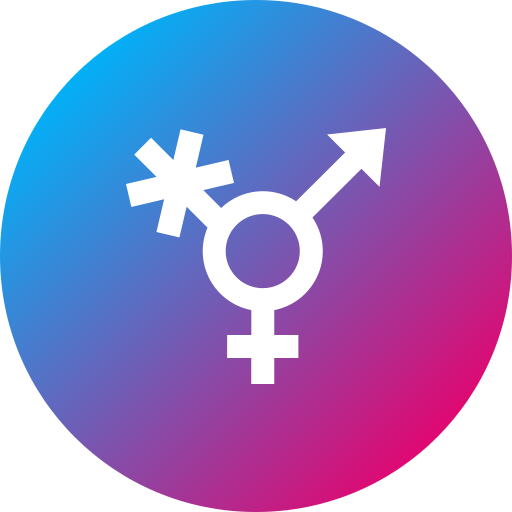 transpłciowy Generic Flat Gradient ikona