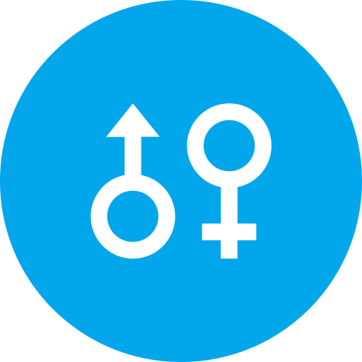 남성 여성 Generic Flat icon
