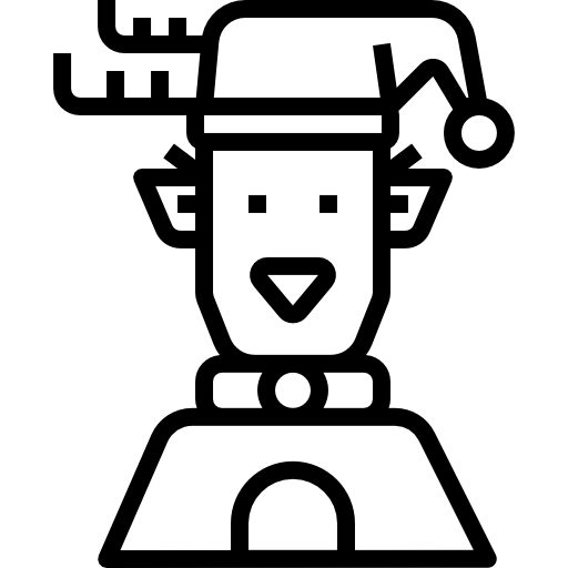ciervo Linector Lineal icono