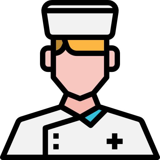 Медсестра Linector Lineal Color иконка