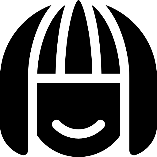 perücke Basic Rounded Filled icon