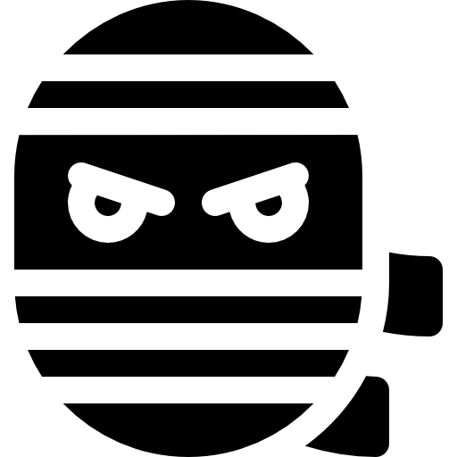 mumia Basic Rounded Filled ikona