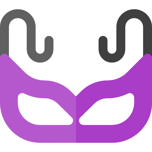 maschera Basic Rounded Flat icona