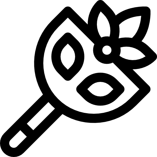 maska Basic Rounded Lineal ikona