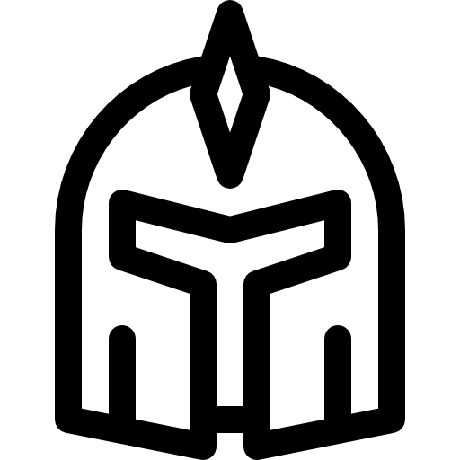 ヘルメット Basic Rounded Lineal icon