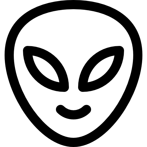 エイリアン Basic Rounded Lineal icon
