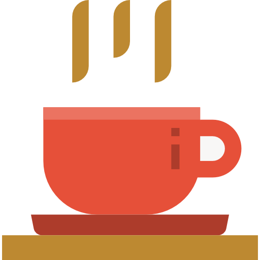 taza de café Linector Flat icono