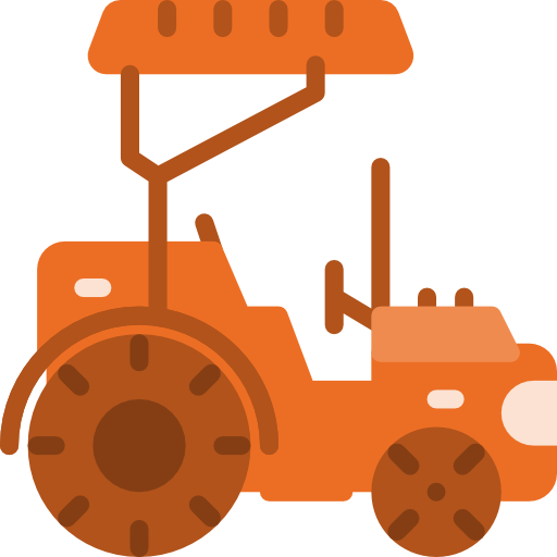 Tractor Linector Flat icon