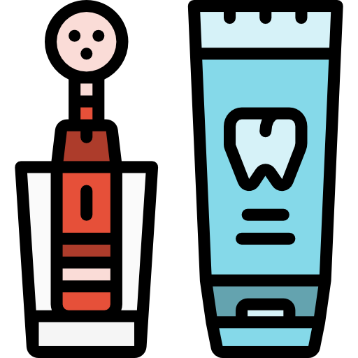 Mouthwash Linector Lineal Color icon