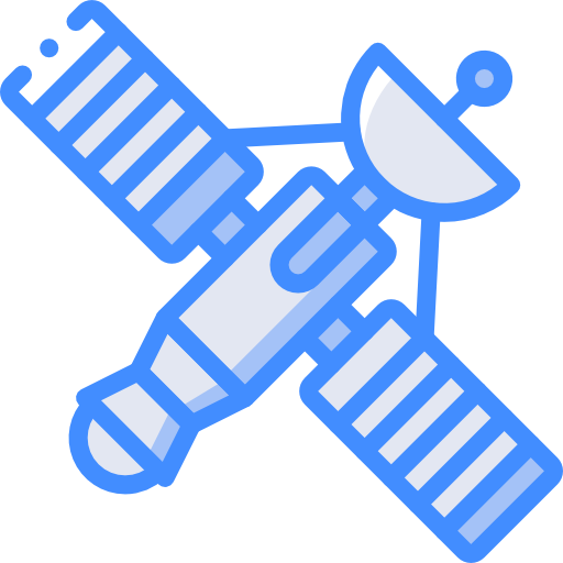 Satellite Basic Miscellany Blue icon