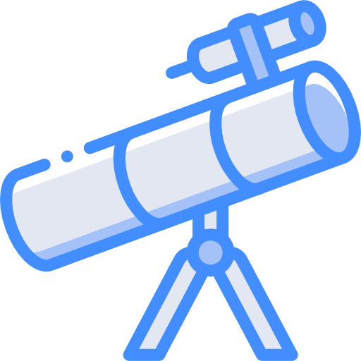 telescopio Basic Miscellany Blue icona