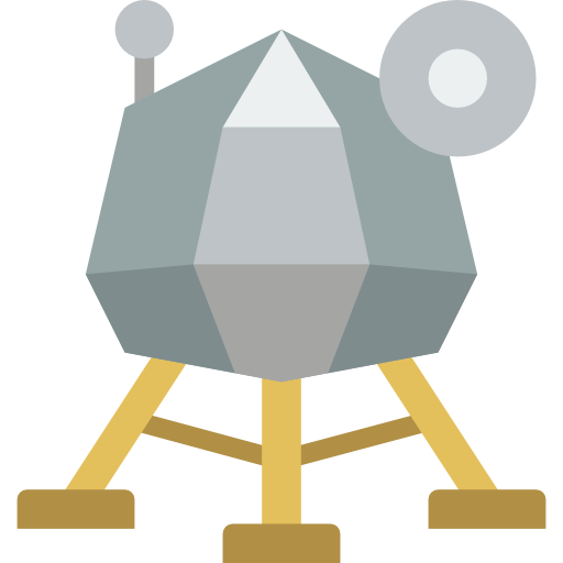 moduł księżycowy Basic Miscellany Flat ikona