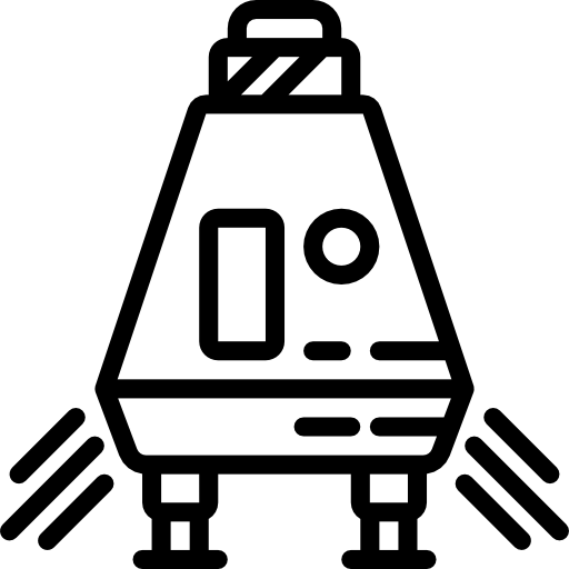 moduł księżycowy Basic Miscellany Lineal ikona