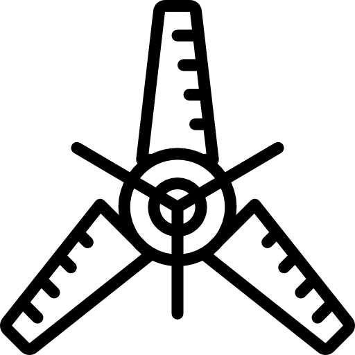 satélite Basic Miscellany Lineal icono