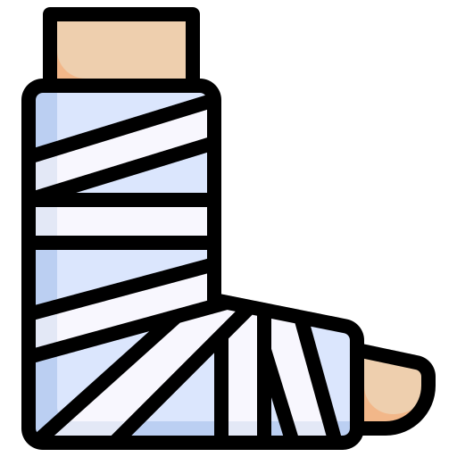 Bandage Surang Lineal Color icon