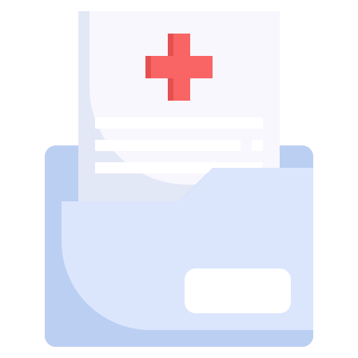 Medical folder Surang Flat icon