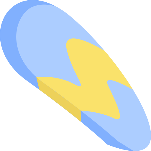 Snowboard Generic Flat icon