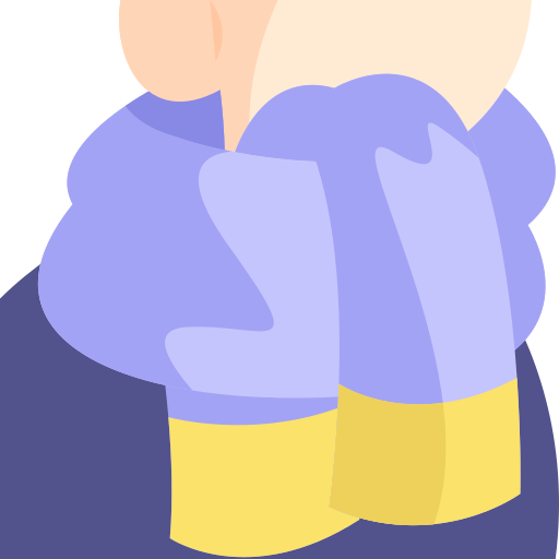 冬のスカーフ Generic Flat icon