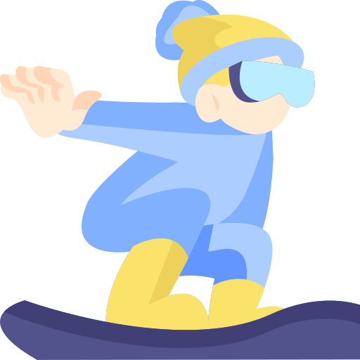 Snowboarder Generic Flat icon