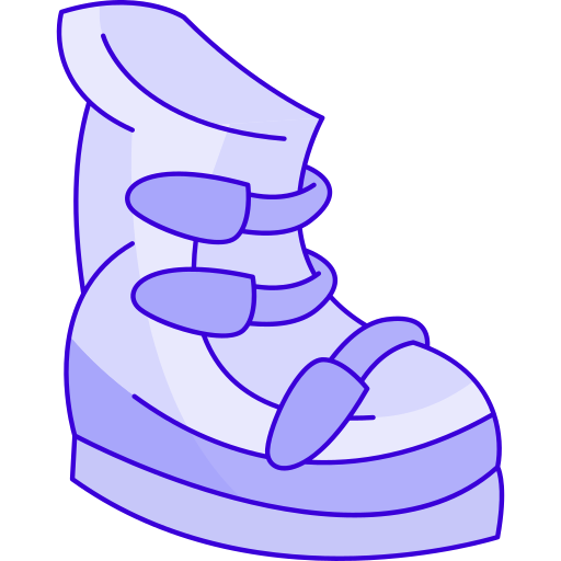 botas de esqui Generic Outline Color icono