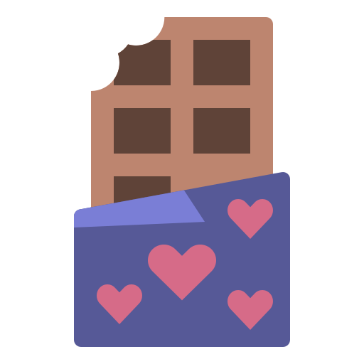 Chocolate bar Generic Flat icon