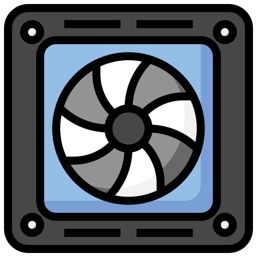 Fan Surang Lineal Color icon