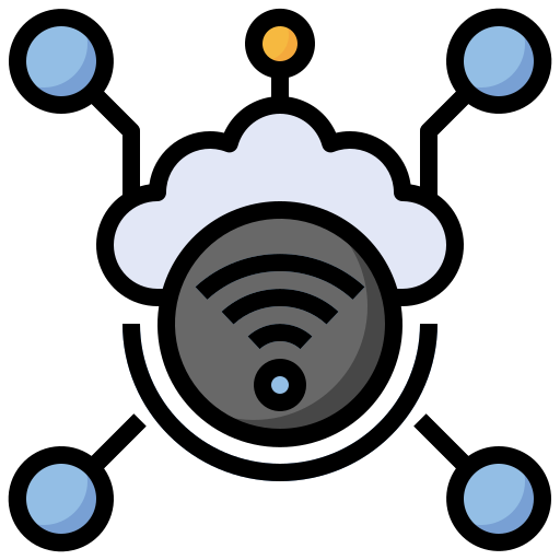 Internet of things Surang Lineal Color icon