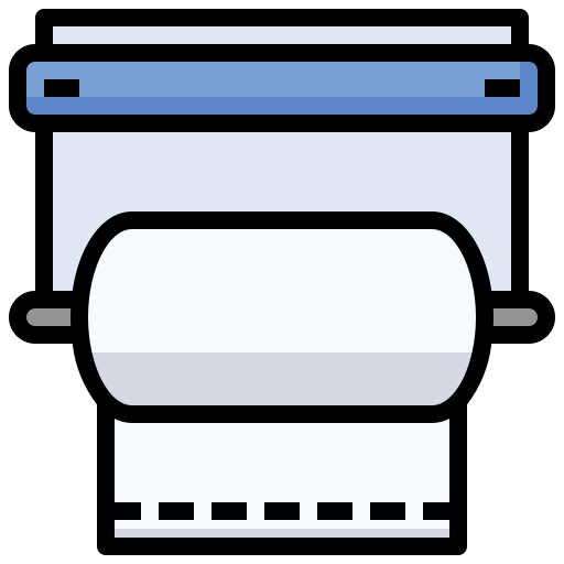 rolka papieru toaletowego Surang Lineal Color ikona