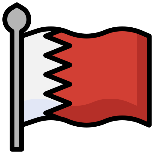 Bahrain Surang Lineal Color icon