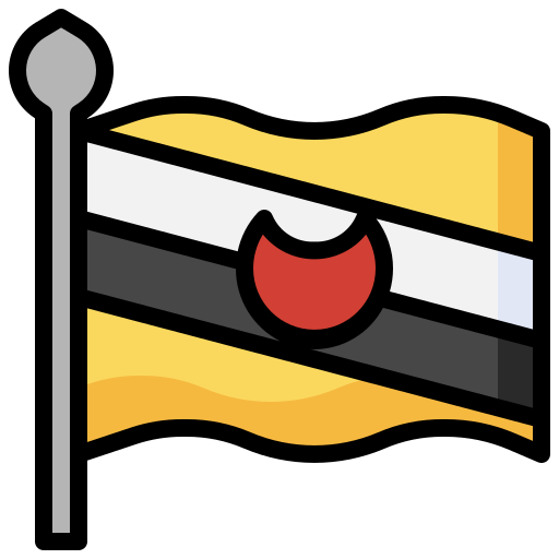 brunei Surang Lineal Color icon