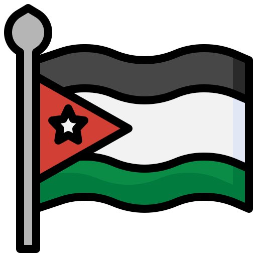 giordania Surang Lineal Color icona