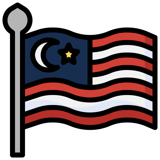 malaysia Surang Lineal Color icona
