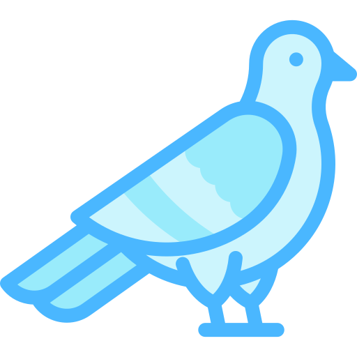 Dove Detailed color Lineal color icon