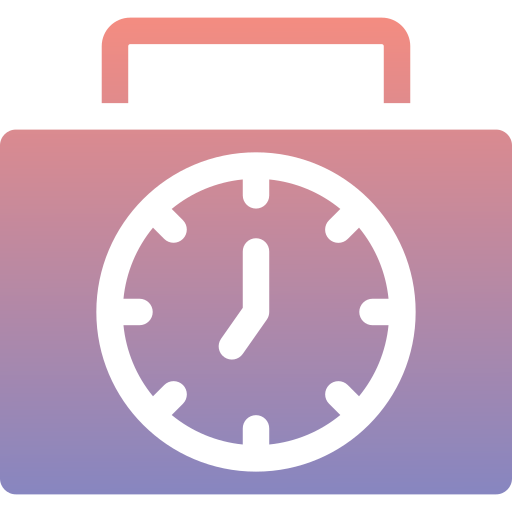Working time Generic Flat Gradient icon