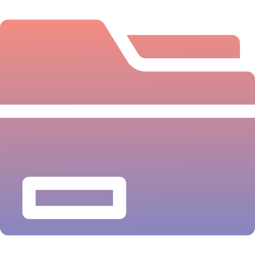 폴더 Generic Flat Gradient icon