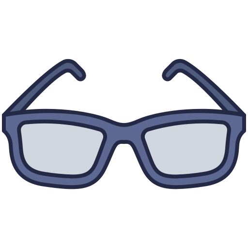 Glasses Dinosoft Lineal Color icon