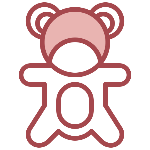 плюшевый мишка Surang Red иконка