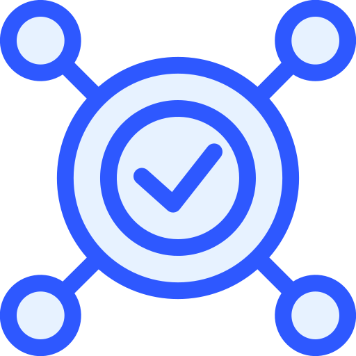 estrategia de negocios Generic Blue icono