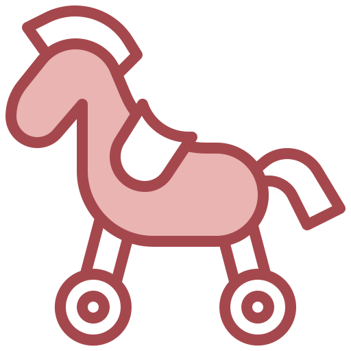 caballo mecedora Surang Red icono