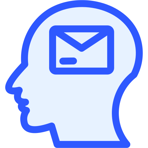 Mail Generic Blue icon